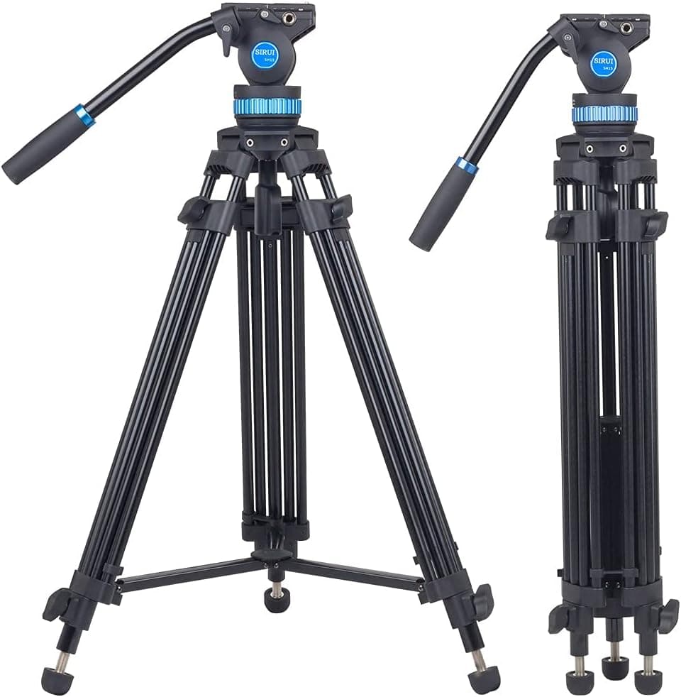 سهپایه فیلمبرداری Sirui مدل SH-25 همراه با سر ویدیویی سهپایه فیلمبرداری Sirui مدل SH-25 همراه با سر ویدیویی