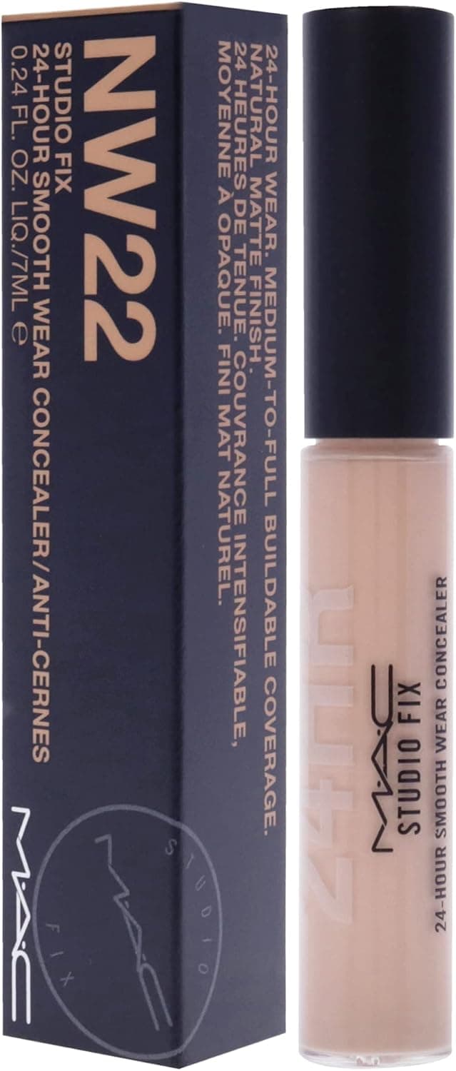 کانسیلر MAC Studio Fix 24 Hour Smooth Wear مدل NW22 7ml کانسیلر MAC Studio Fix 24 Hour Smooth Wear مدل NW22 7ml
