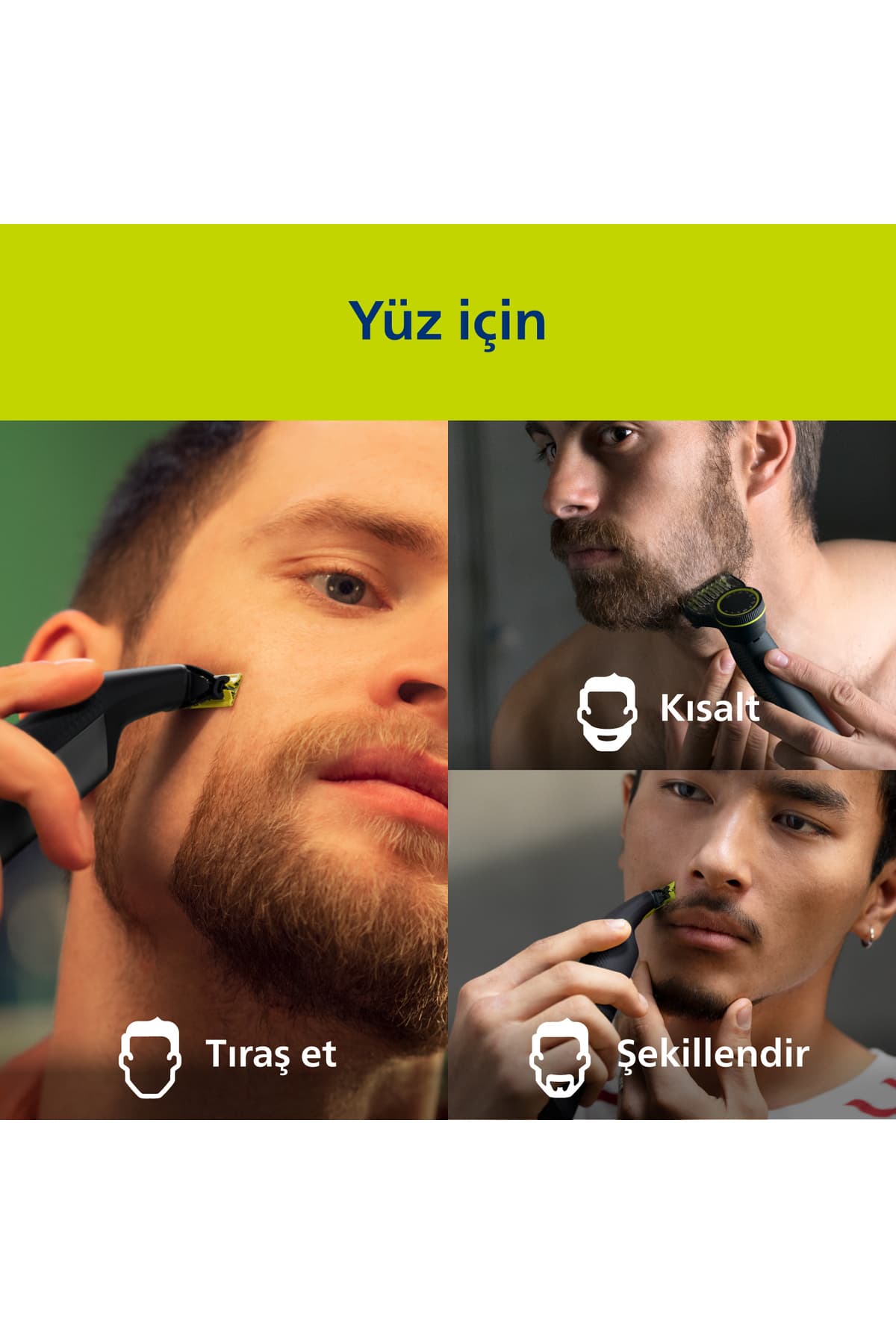 ماشین اصلاح صورت و بدن Philips OneBlade Pro، اصلاح خشک و مرطوب، 12 تنظیم طول، 1 تیغه یدک، مدل QP6542/10 ماشین اصلاح صورت و بدن Philips OneBlade Pro، اصلاح خشک و مرطوب، 12 تنظیم طول، 1 تیغه یدک، مدل QP6542/10