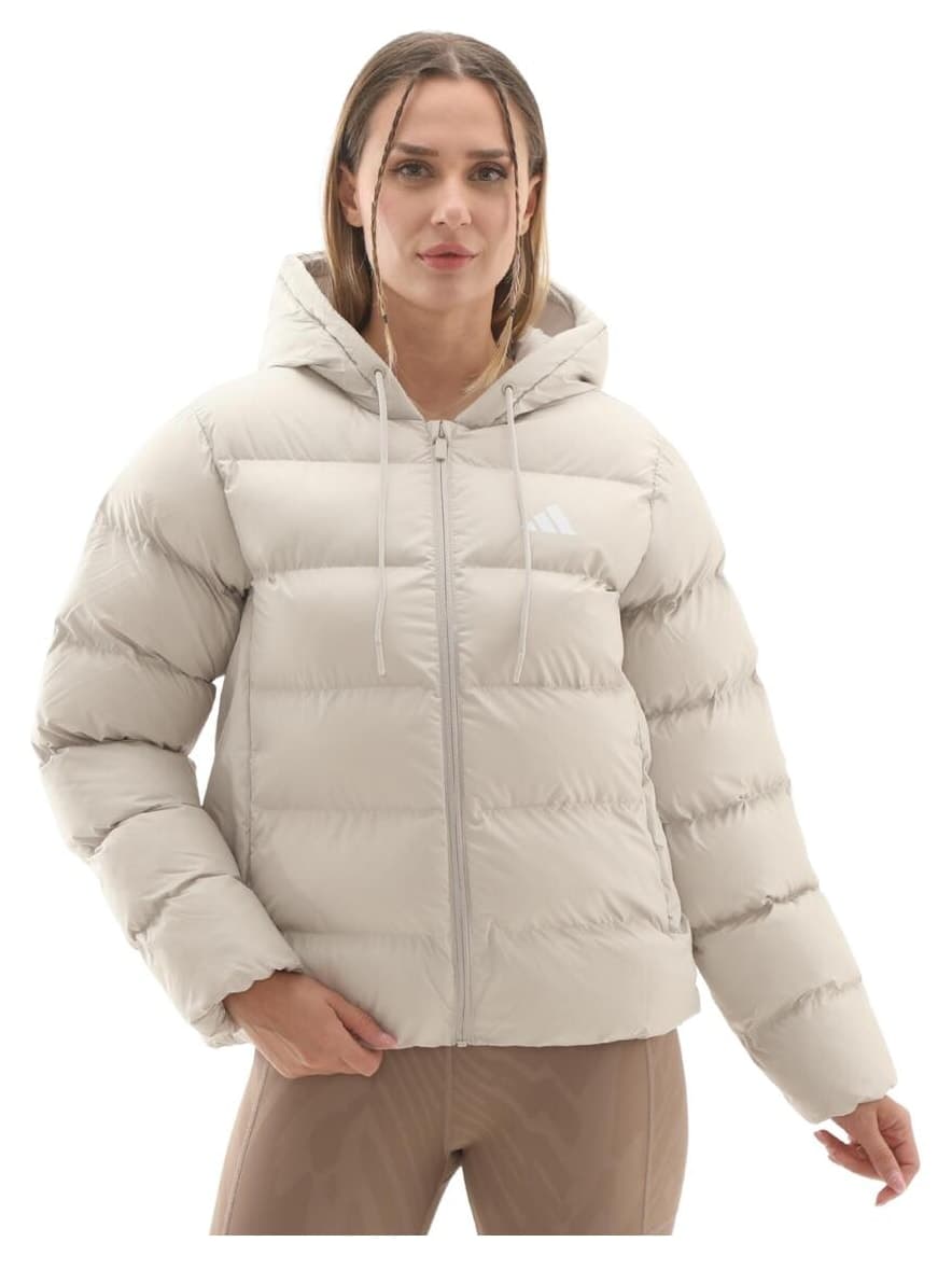 کاپشن زنانه adidas Essentials سفید مدل JV7768-K کاپشن زنانه adidas Essentials سفید مدل JV7768-K