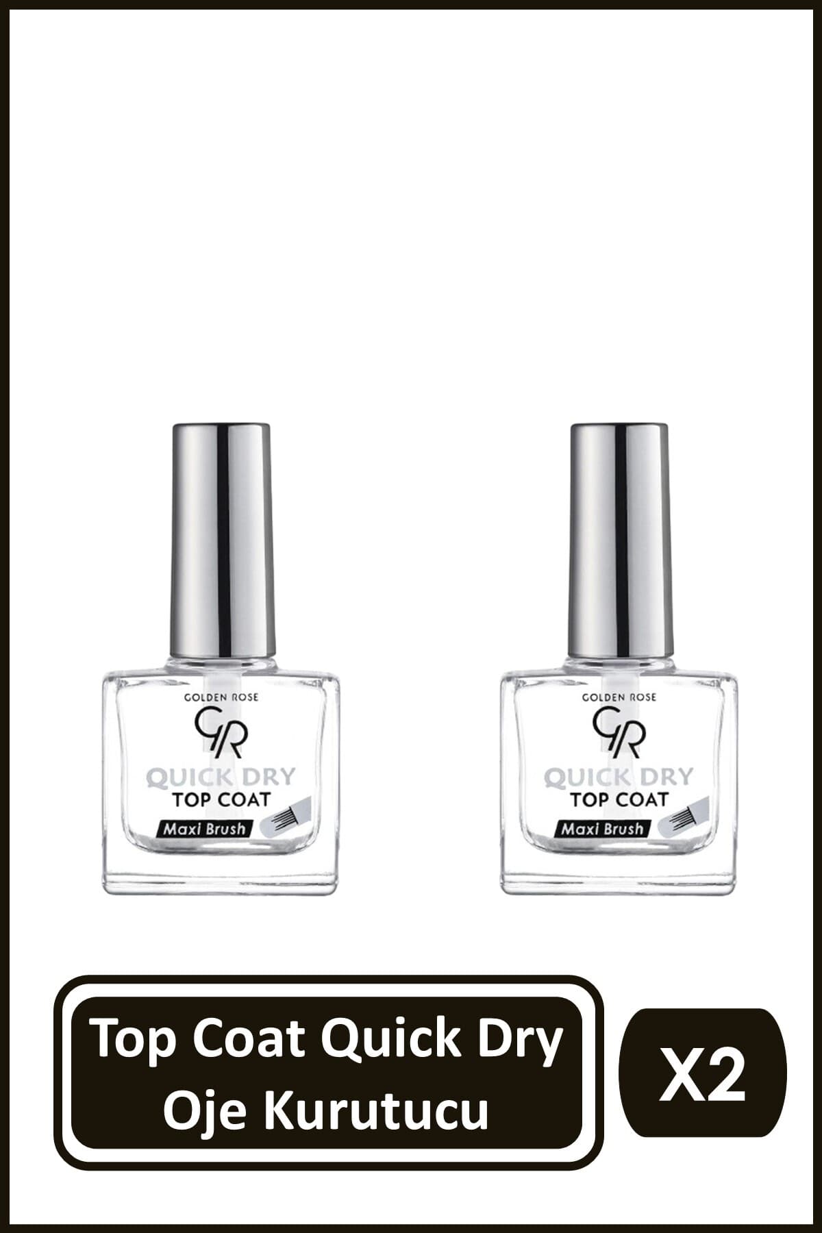 تاپ کت لاک ناخن Golden Rose خشککن سریعخشک 10 ml ست 2 تایی تاپ کت لاک ناخن Golden Rose خشککن سریعخشک 10 ml ست 2 تایی