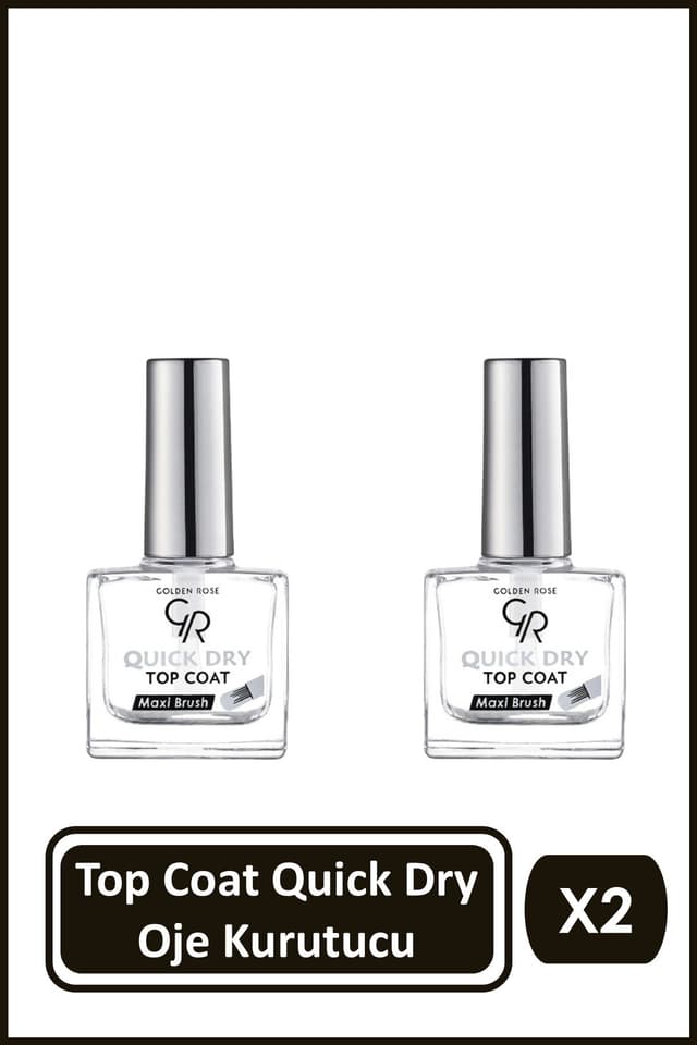 تاپ کت لاک ناخن Golden Rose خشککن سریعخشک 10 ml ست 2 تایی تاپ کت لاک ناخن Golden Rose خشککن سریعخشک 10 ml ست 2 تایی