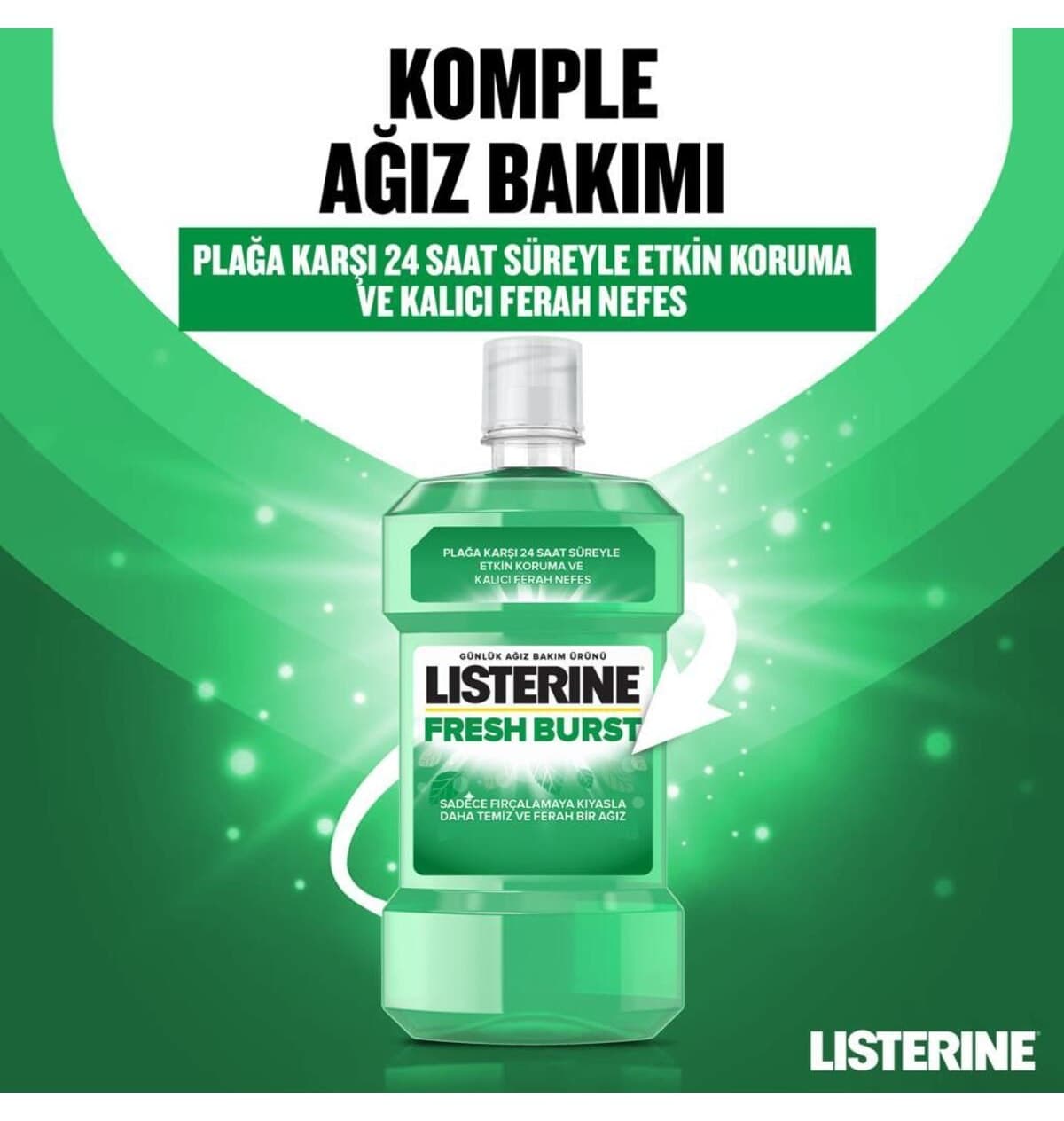مایع دهانشویه Listerine Fresh Burst 250ml×2 مایع دهانشویه Listerine Fresh Burst 250ml×2