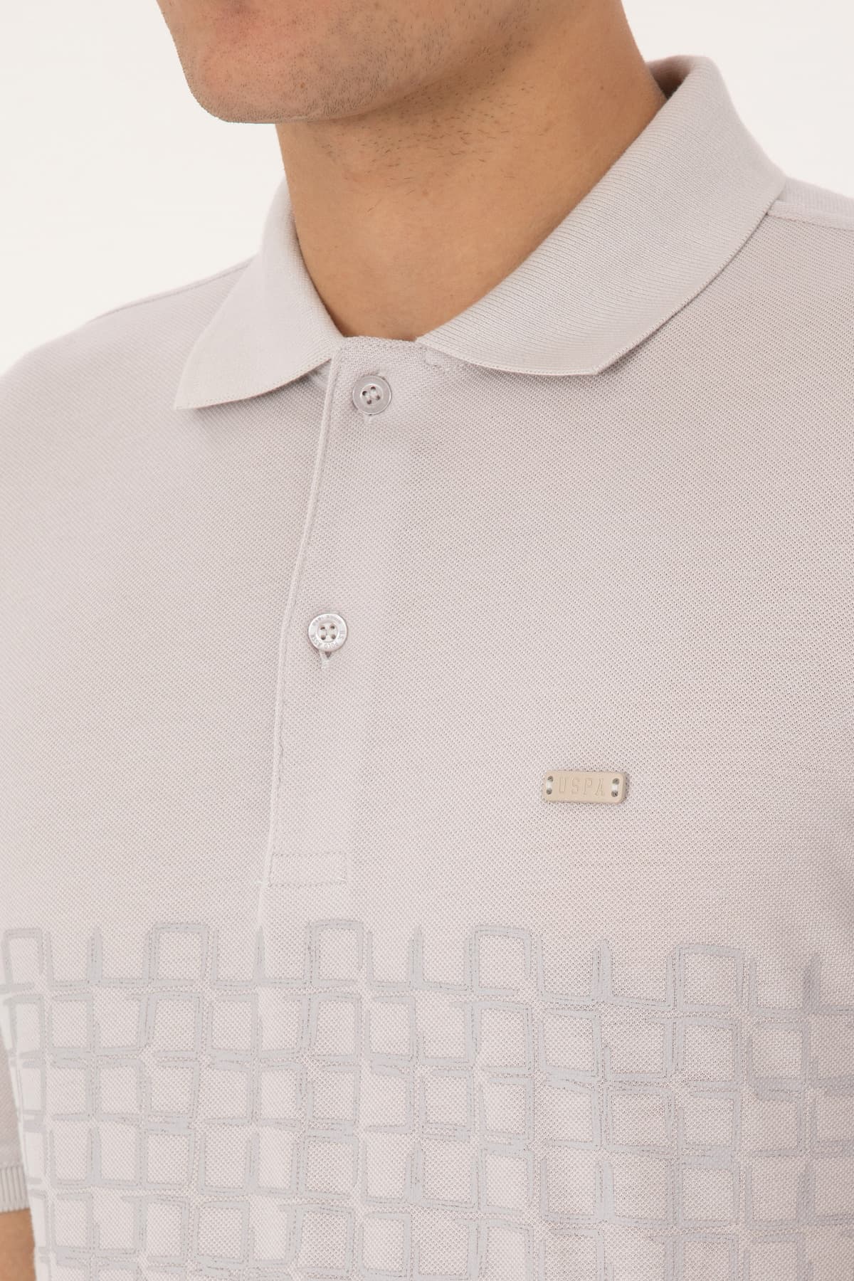 تیشرت مردانه U.S. Polo Assn. یقه پولو فیت معمولی سنگی مدل 50324789-VR049 تیشرت مردانه U.S. Polo Assn. یقه پولو فیت معمولی سنگی مدل 50324789-VR049
