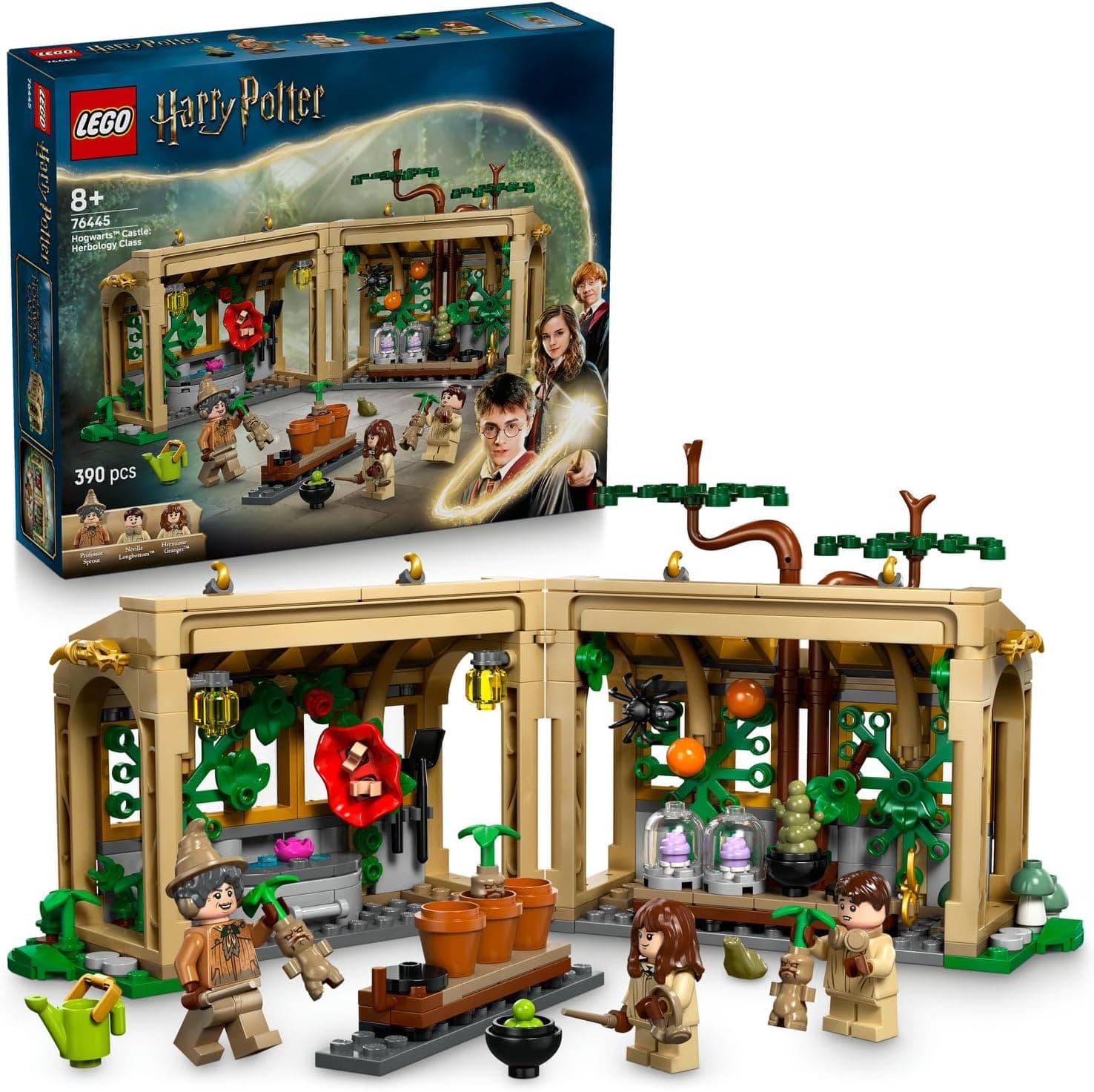 لگو Harry Potter قلعه Hogwarts درس گیاهشناسی مدل 76445 لگو Harry Potter قلعه Hogwarts درس گیاهشناسی مدل 76445
