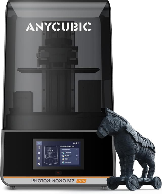 پرینتر ۳ بعدی رزینی ANYCUBIC کیس بسته 14K مدل Photon Mono M7 Pro پرینتر ۳ بعدی رزینی ANYCUBIC کیس بسته 14K مدل Photon Mono M7 Pro