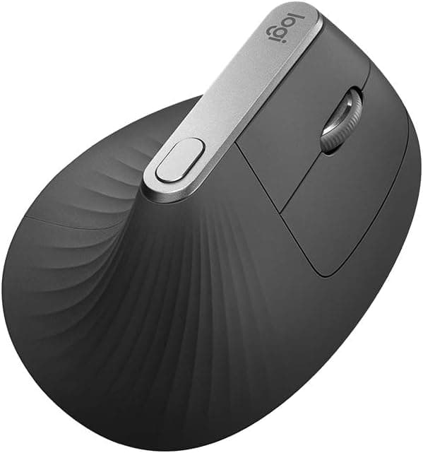ماوس بیسیم Logitech عمودی ارگونومیک با زاویه 57°، 4000 DPI، چنددستگاهی، 4 ماه شارژدهی، مشکی ماوس بیسیم Logitech عمودی ارگونومیک با زاویه 57°، 4000 DPI، چنددستگاهی، 4 ماه شارژدهی، مشکی