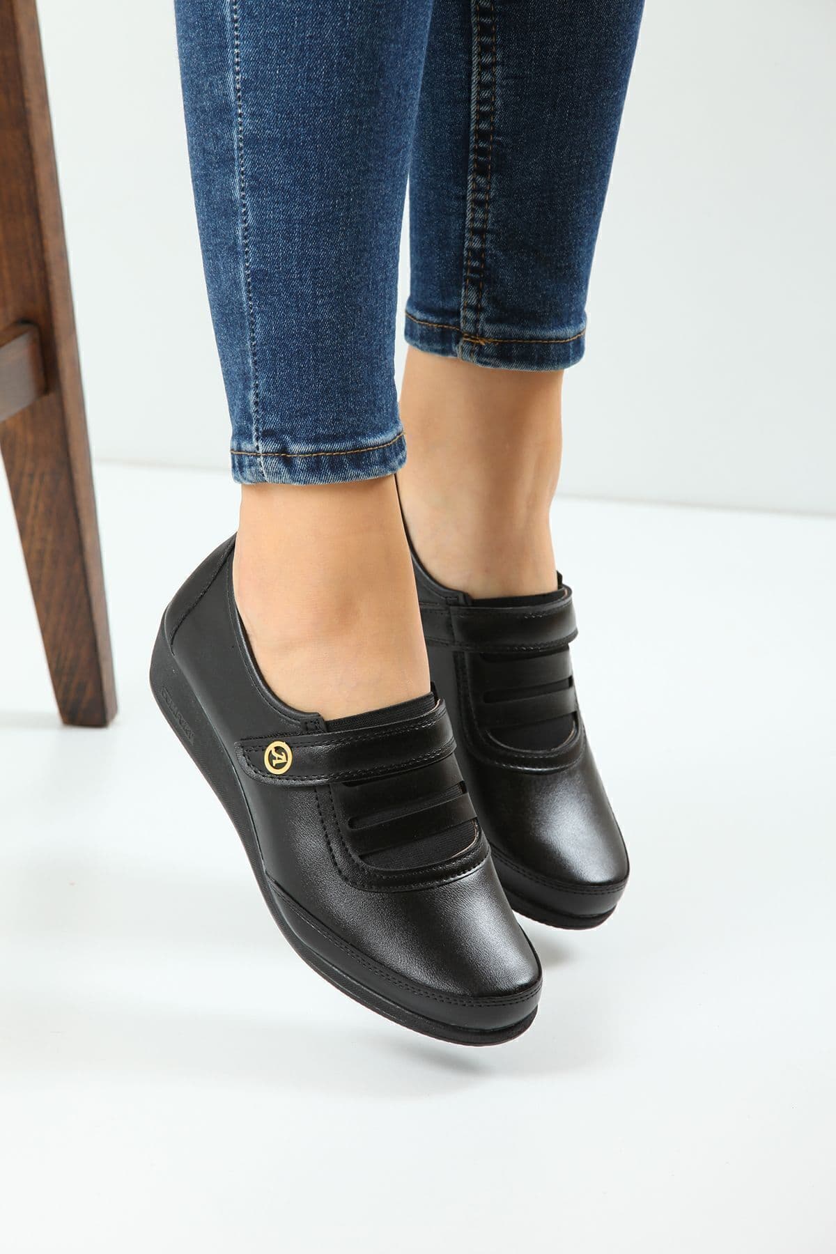 کفش زنانه مشکی کلاسیک KAOF SHOES ارتوپدی کفش زنانه مشکی کلاسیک KAOF SHOES ارتوپدی