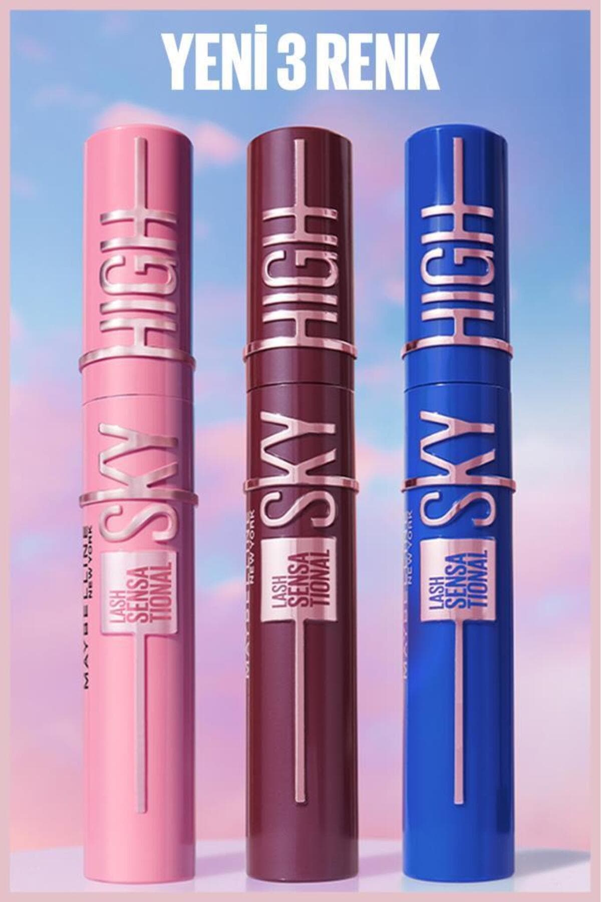 ریمل Maybelline New York Lash Sensational Sky High آبی مهآلود ریمل Maybelline New York Lash Sensational Sky High آبی مهآلود