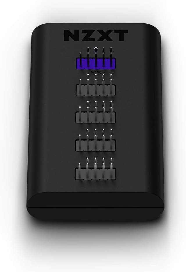 هاب داخلی NZXT چهارپورت USB 2.0 مشکی هاب داخلی NZXT چهارپورت USB 2.0 مشکی