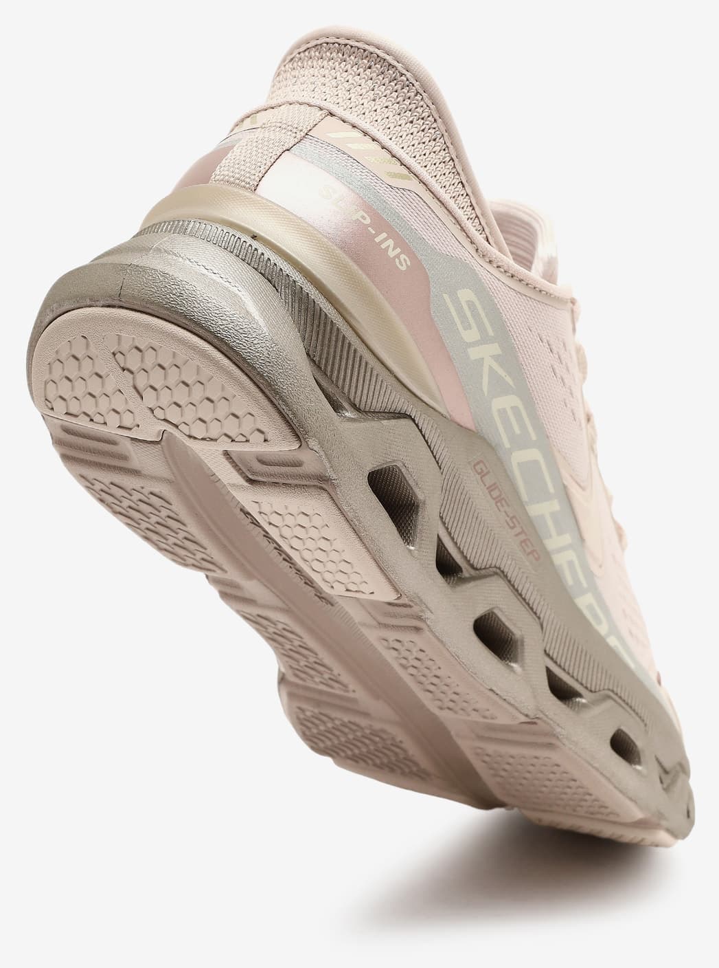 کفش ورزشی زنانه Skechers GLIDE-STEP ALTUS STARLIGHT SHINE طلایی طبیعی مدل 150514 NTGD کفش ورزشی زنانه Skechers GLIDE-STEP ALTUS STARLIGHT SHINE طلایی طبیعی مدل 150514 NTGD