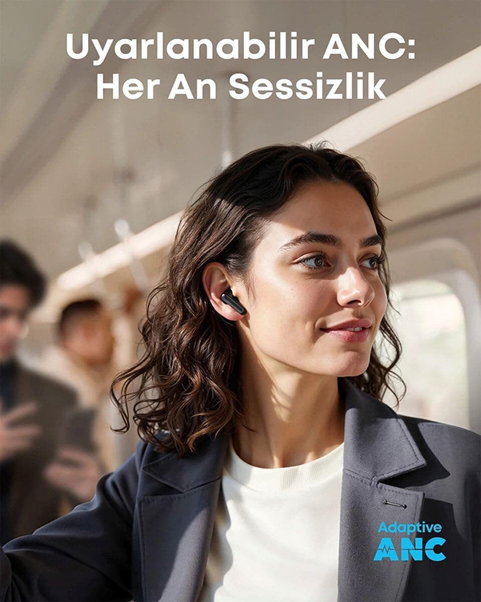هدفون بیسیم Anker مدل Soundcore P41i مشکی A3937 هدفون بیسیم Anker مدل Soundcore P41i مشکی A3937