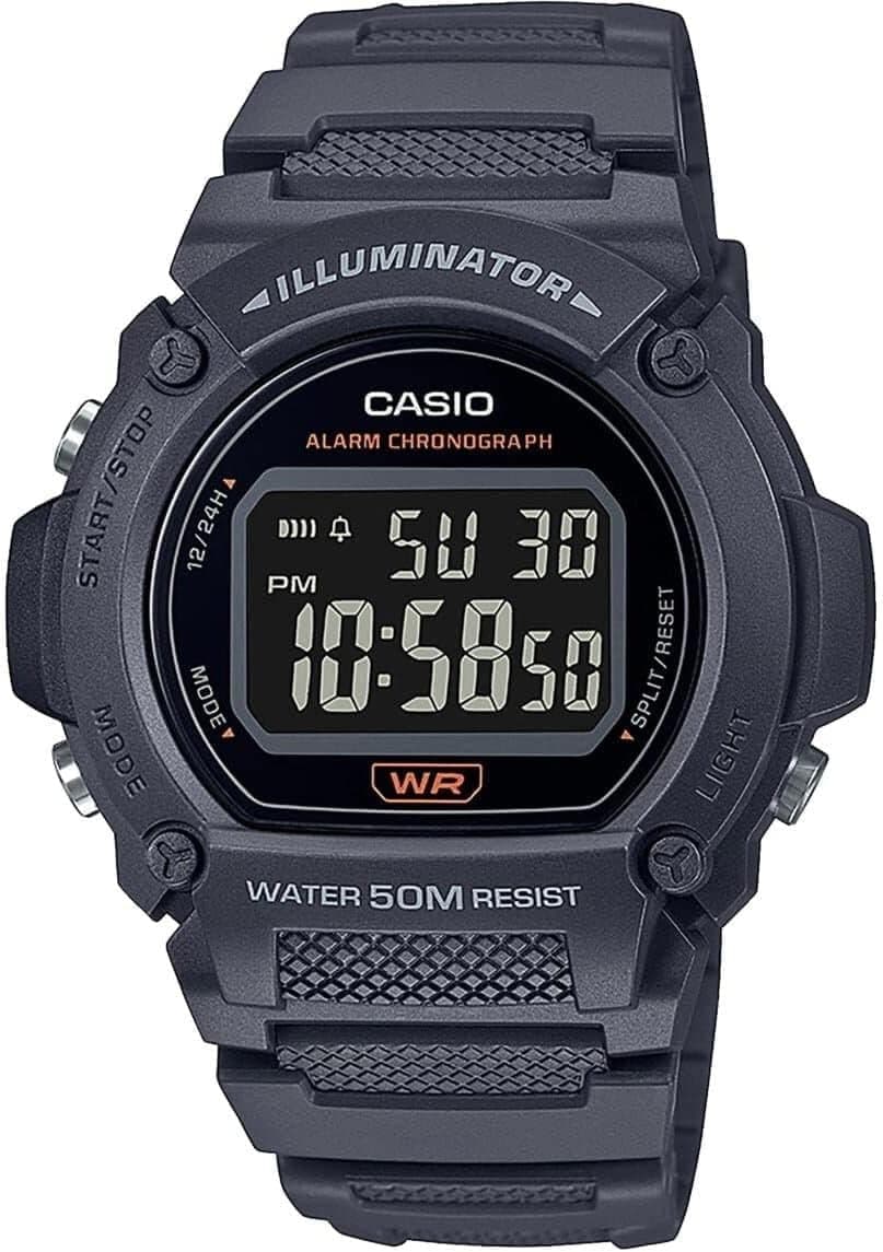 ساعت مچی دیجیتال مردانه Casio ضد آب 50M WR مدل W219H ساعت مچی دیجیتال مردانه Casio ضد آب 50M WR مدل W219H
