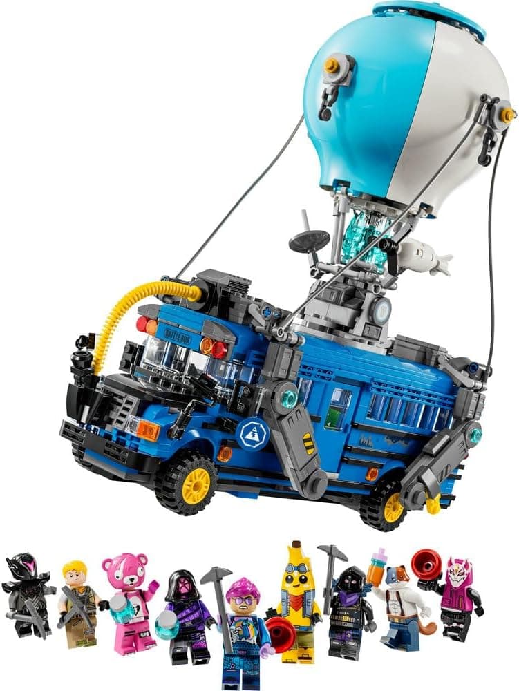 لگو Fortnite مدل Battle Bus 77073 لگو Fortnite مدل Battle Bus 77073