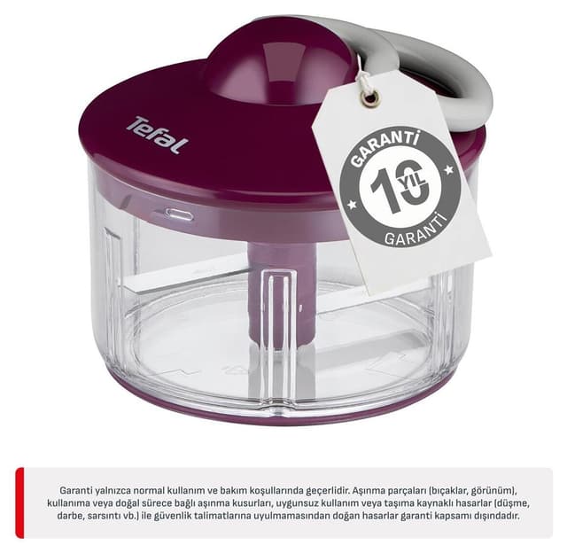 روندو و خردکن دستی 500 ml TEFAL Festive مدل K1330404 کد 2100119759 روندو و خردکن دستی 500 ml TEFAL Festive مدل K1330404 کد 2100119759