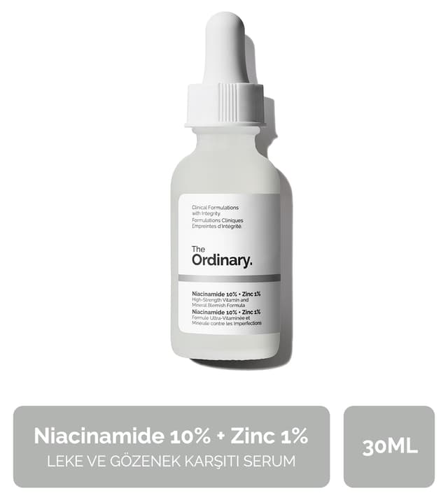 سرم The Ordinary نیاسینامید 10% + زینک 1% ضد لک و کاهشدهنده ظاهر منافذ 30ml سرم The Ordinary نیاسینامید 10% + زینک 1% ضد لک و کاهشدهنده ظاهر منافذ 30ml