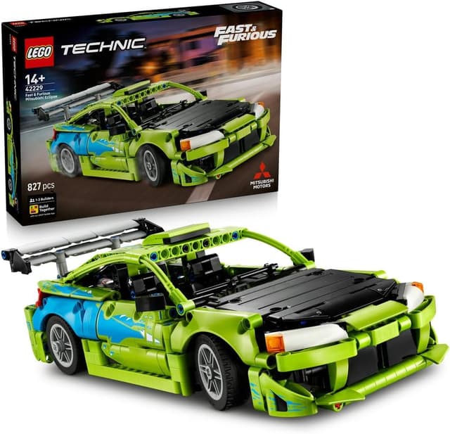 لگو Technic Fast and Furious Mitsubishi Eclipse ماشین مدل 42229 لگو Technic Fast and Furious Mitsubishi Eclipse ماشین مدل 42229