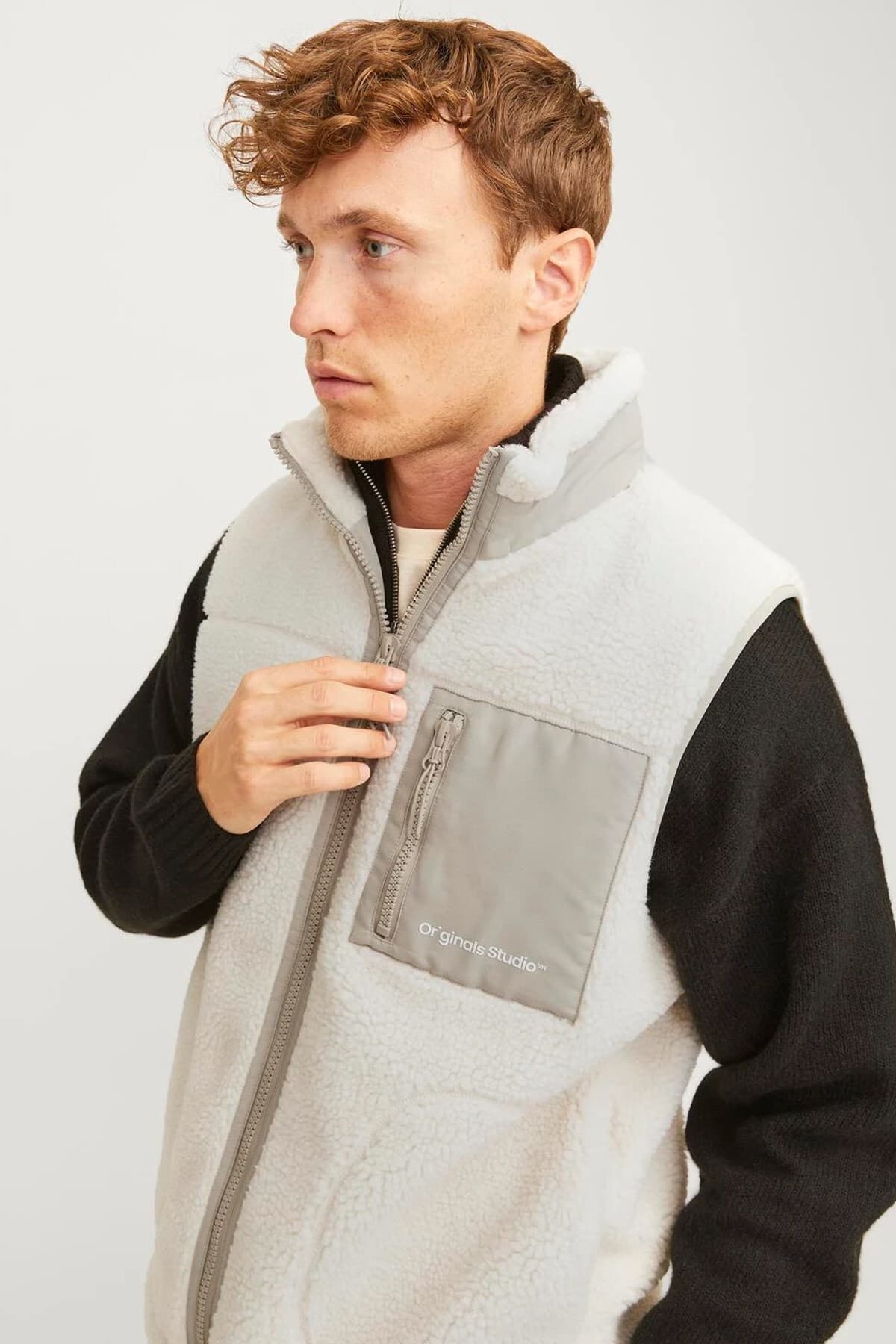 جلیقه مردانه Jack & Jones Teddyfell جلیقه مردانه Jack & Jones Teddyfell