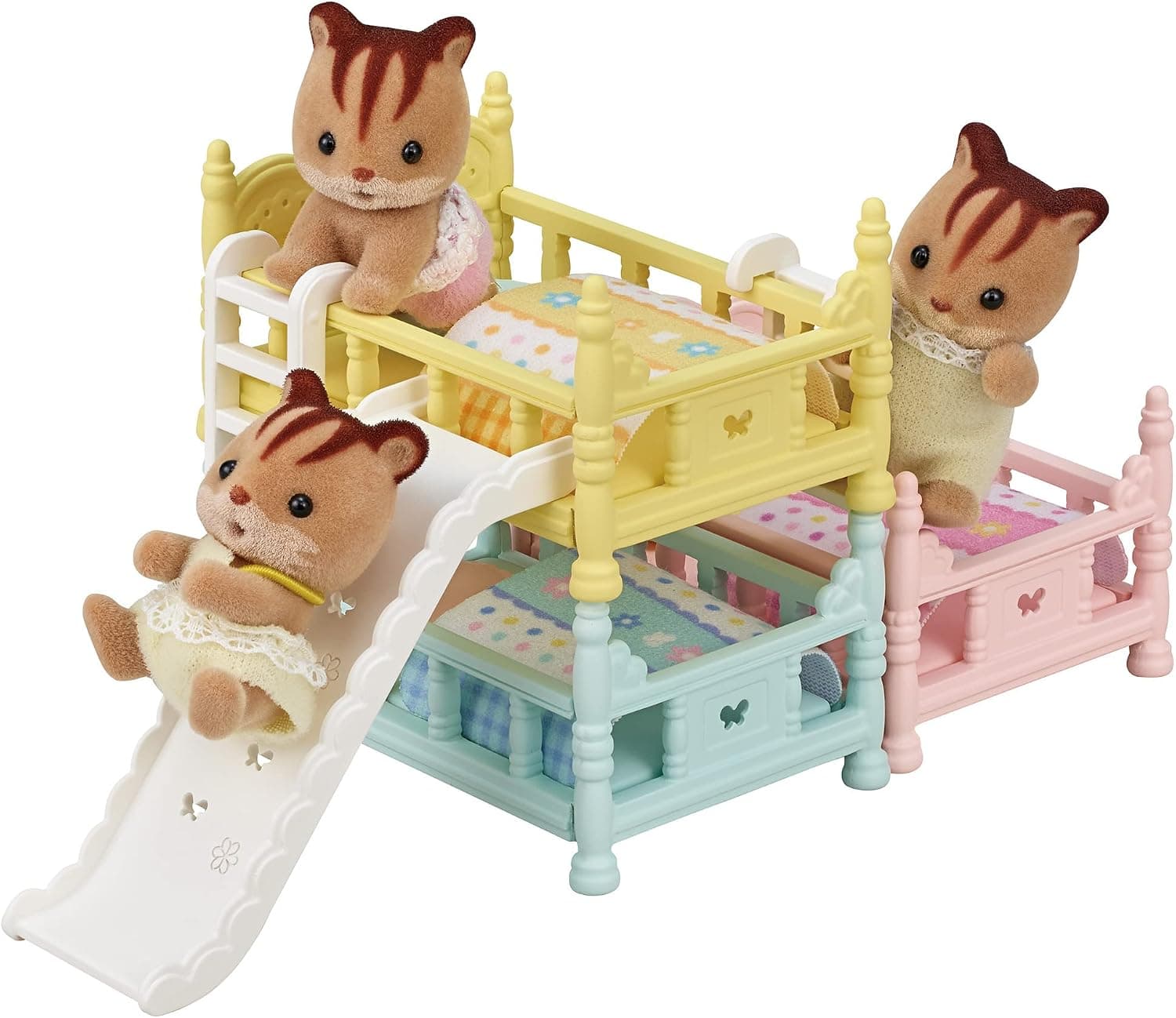 ست تختخواب سهطبقه عروسکی Sylvanian Families مدل 5741 ست تختخواب سهطبقه عروسکی Sylvanian Families مدل 5741