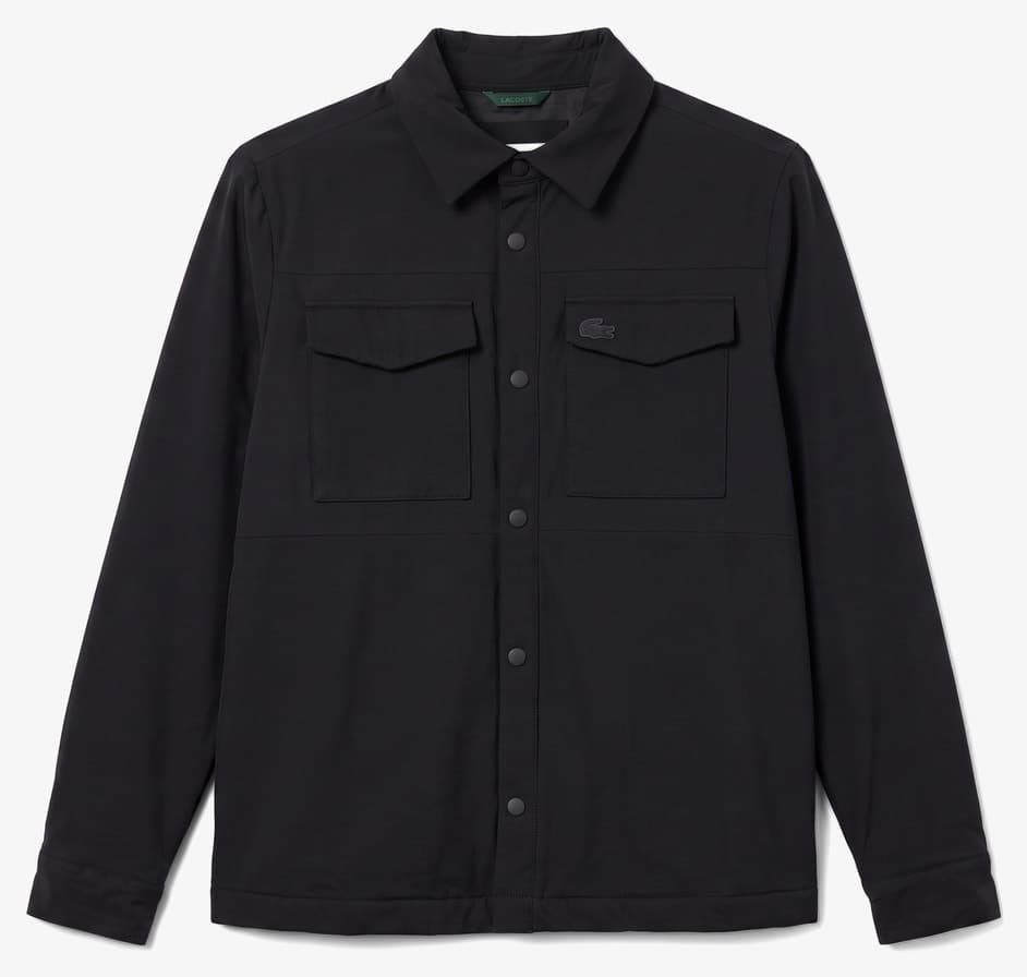 پیراهن روهمی مردانه Lacoste فیت معمولی مشکی پیراهن روهمی مردانه Lacoste فیت معمولی مشکی
