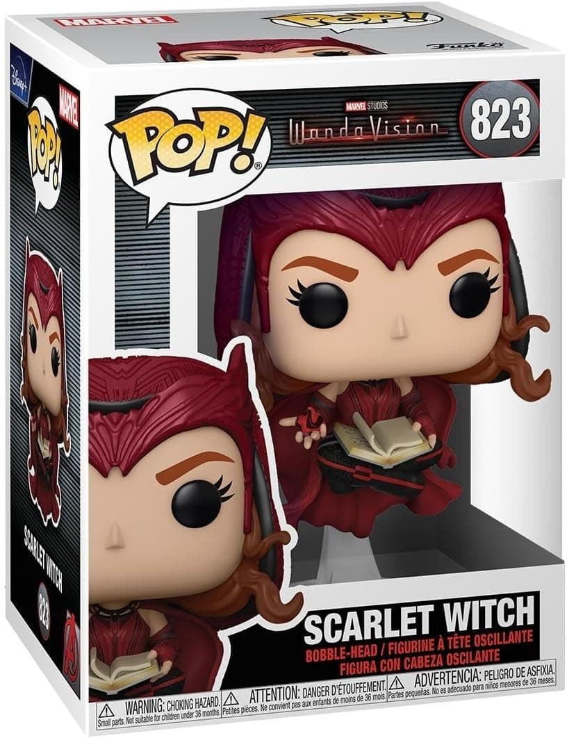 فیگور اسباببازی Funko POP Marvel WandaVision مدل ScarleWitch فیگور اسباببازی Funko POP Marvel WandaVision مدل ScarleWitch
