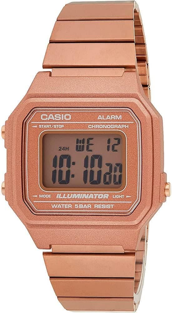 ساعت مچی یونیسکس Casio با صفحه و بند رزگلد مدل B650WC-5ADF ساعت مچی یونیسکس Casio با صفحه و بند رزگلد مدل B650WC-5ADF
