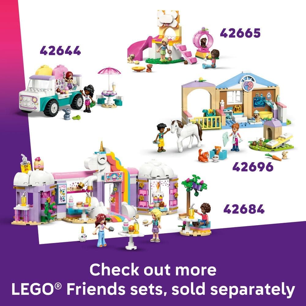 لگو Friends ماشین تحویل کیک یونیکورن مدل 42675 لگو Friends ماشین تحویل کیک یونیکورن مدل 42675