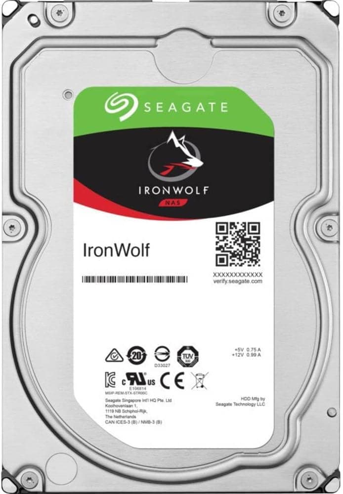 هارد دیسک داخلی NAS Seagate IronWolf 10TB CMR مدل ST10000VN000 هارد دیسک داخلی NAS Seagate IronWolf 10TB CMR مدل ST10000VN000