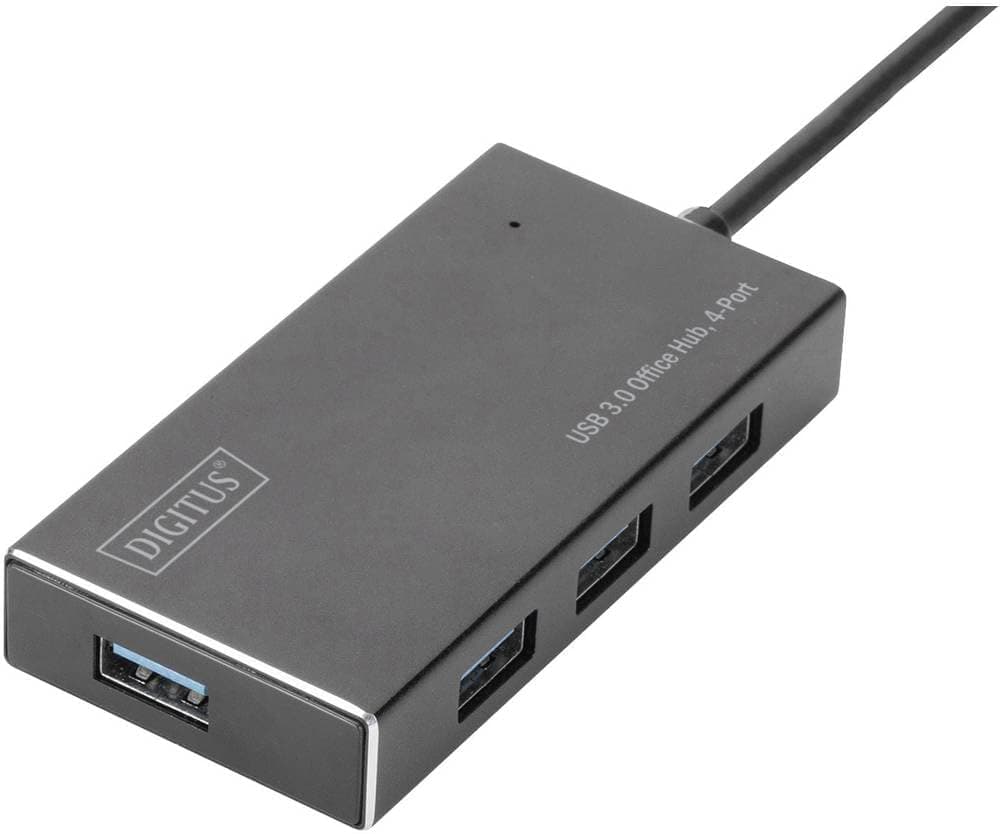 هاب USB 2.0 پرسرعت DIGITUS 4 پورت همراه کابل USB مدل DA-70217 هاب USB 2.0 پرسرعت DIGITUS 4 پورت همراه کابل USB مدل DA-70217