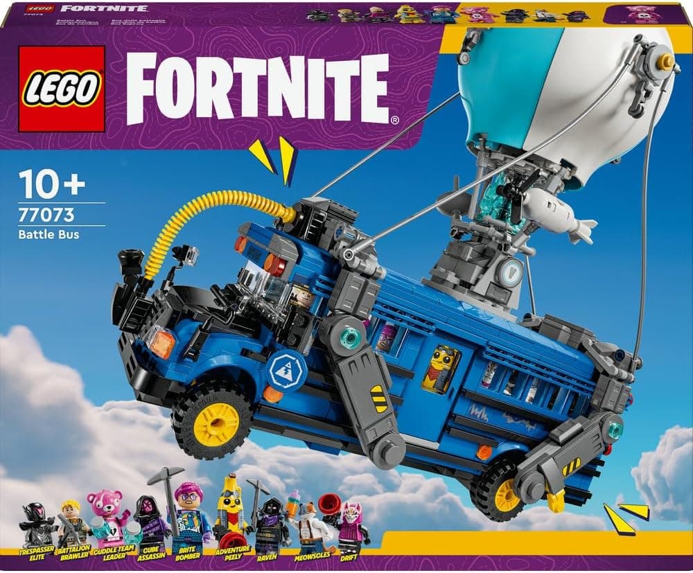 لگو Fortnite مدل Battle Bus 77073 لگو Fortnite مدل Battle Bus 77073