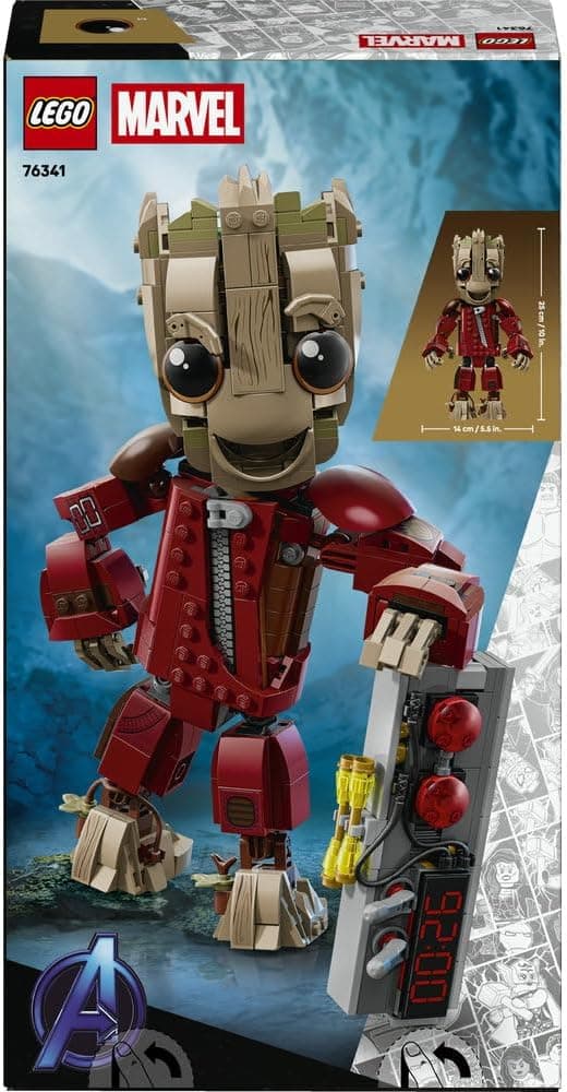 لگو Marvel Ravager Groot جامپسوت مدل 76341 لگو Marvel Ravager Groot جامپسوت مدل 76341