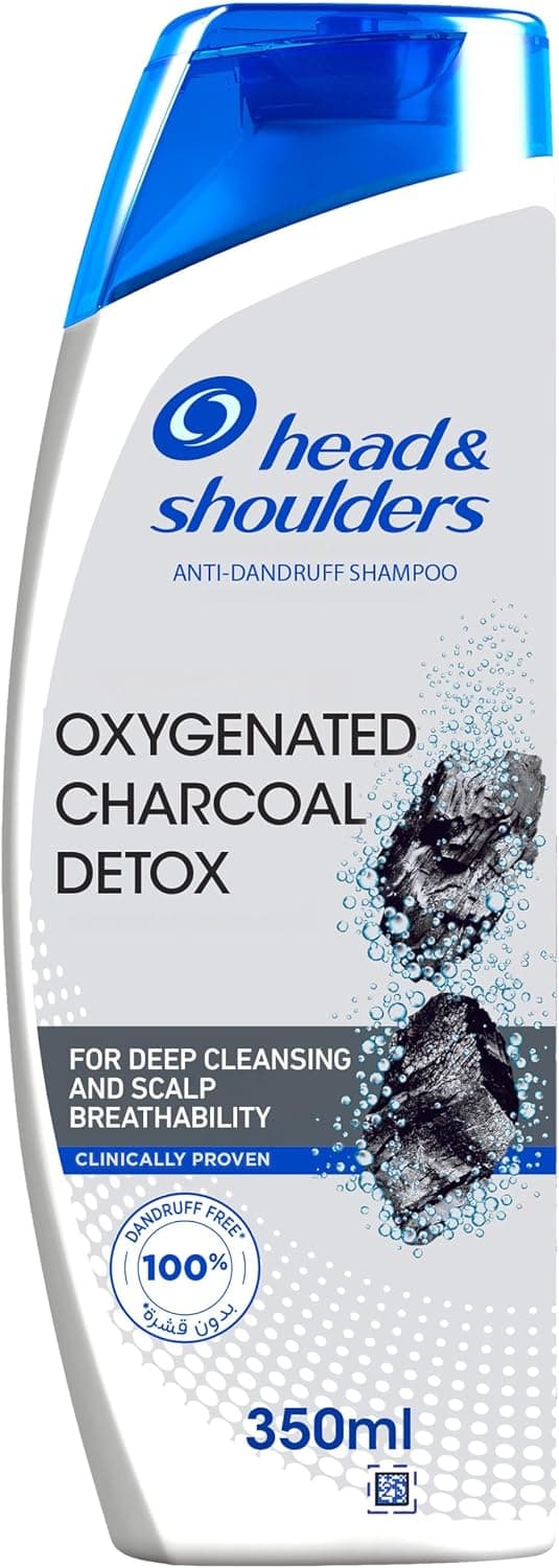 شامپو ضدشوره Head & Shoulders با زغال فعال برای کنترل چربی و خارش 2×350ml شامپو ضدشوره Head & Shoulders با زغال فعال برای کنترل چربی و خارش 2×350ml