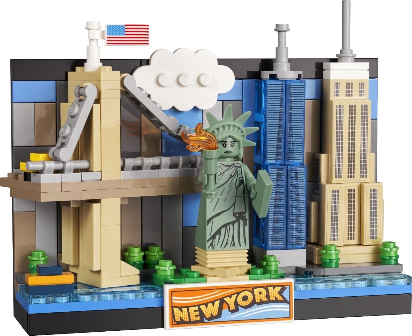 لگو New York کارتپستال مدل 40519 لگو New York کارتپستال مدل 40519