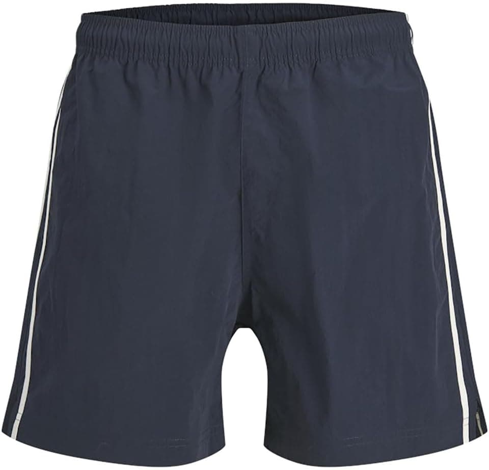 شورت مایو مردانه Jack & Jones سرمهای Bill Rex Track مدل 12307518-SKYC شورت مایو مردانه Jack & Jones سرمهای Bill Rex Track مدل 12307518-SKYC