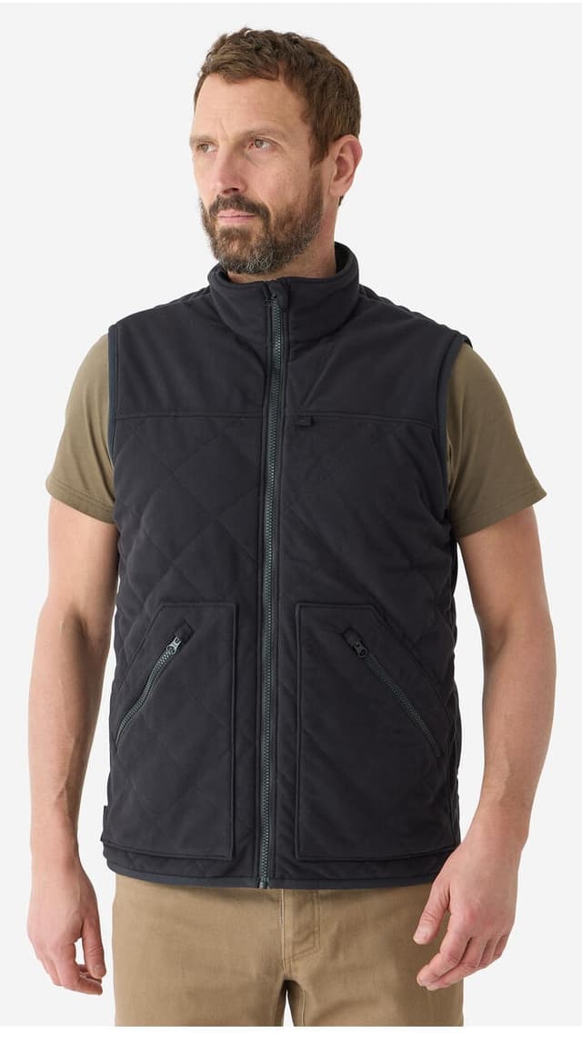 جلیقه شکاری مردانه Decathlon Solognac مشکی شکار و مشاهده طبیعت مدل 500 جلیقه شکاری مردانه Decathlon Solognac مشکی شکار و مشاهده طبیعت مدل 500
