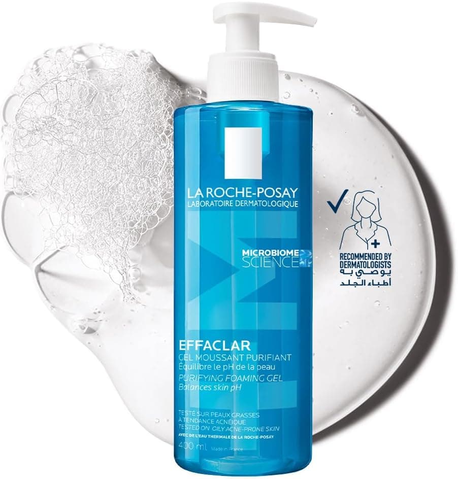 ژل شوینده فومدار صورت La Roche-Posay پاککننده ضدجوش Effaclar ژل شوینده فومدار صورت La Roche-Posay پاککننده ضدجوش Effaclar