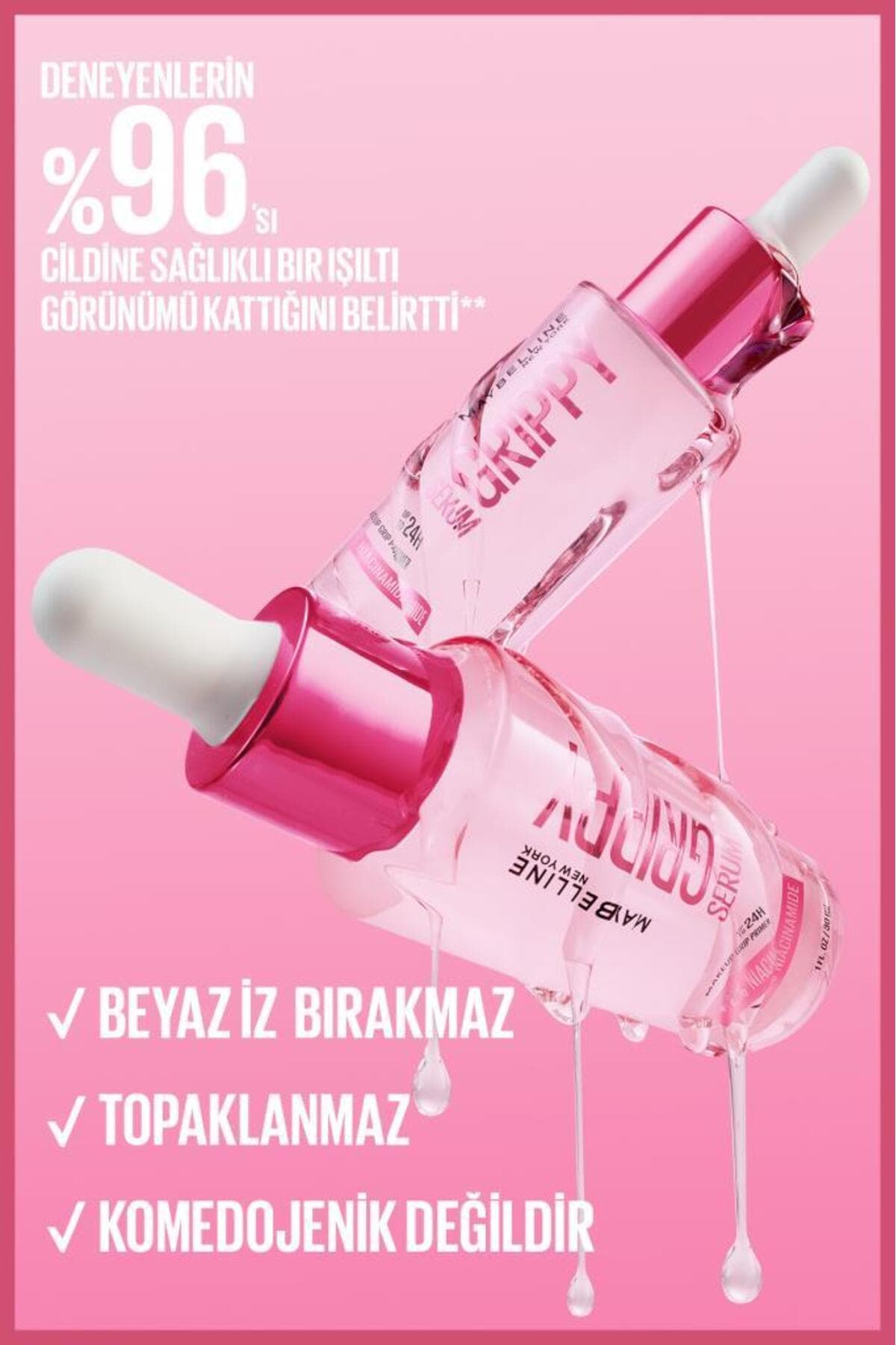 پرایمر آرایشی Maybelline New York سرمی تثبیتکننده آرایش مدل Grippy پرایمر آرایشی Maybelline New York سرمی تثبیتکننده آرایش مدل Grippy