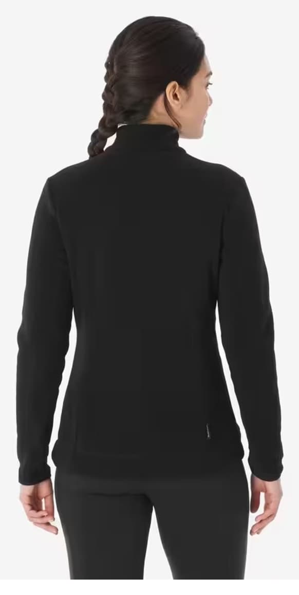 ژاکت پولار زنانه Decathlon مدل MH100 مشکی ژاکت پولار زنانه Decathlon مدل MH100 مشکی