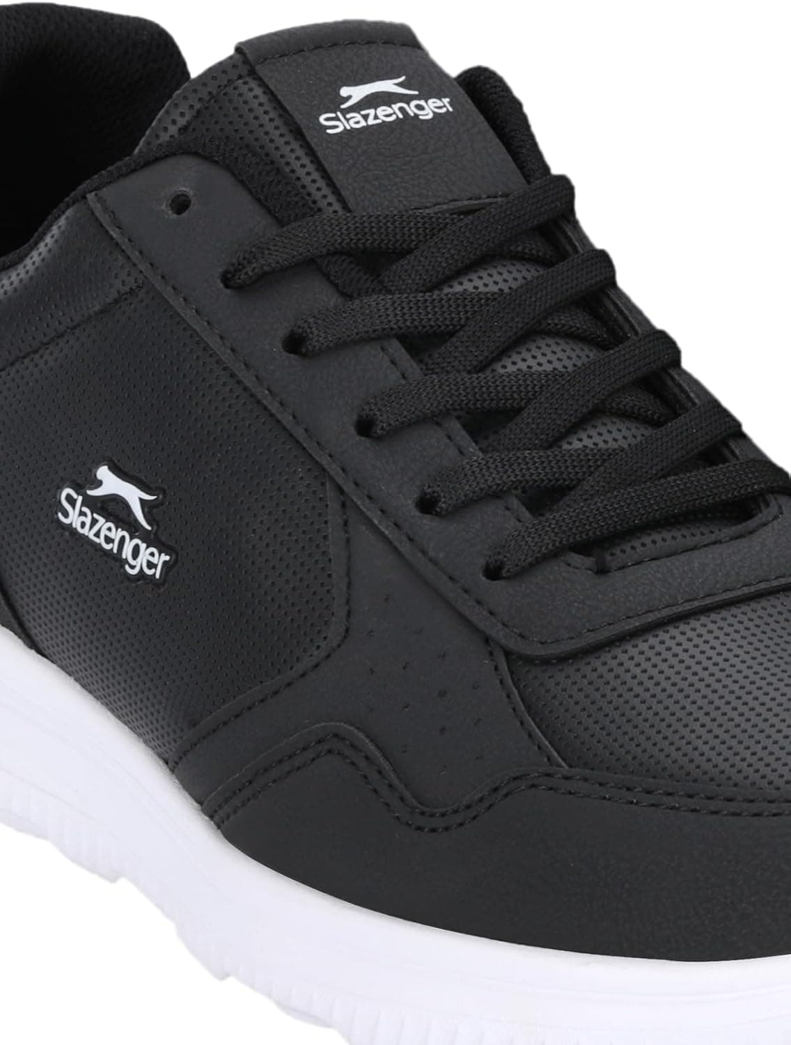 کفش ورزشی دویدن و پیادهروی مردانه Slazenger مشکی و سفید مدل EVEREST I کفش ورزشی دویدن و پیادهروی مردانه Slazenger مشکی و سفید مدل EVEREST I
