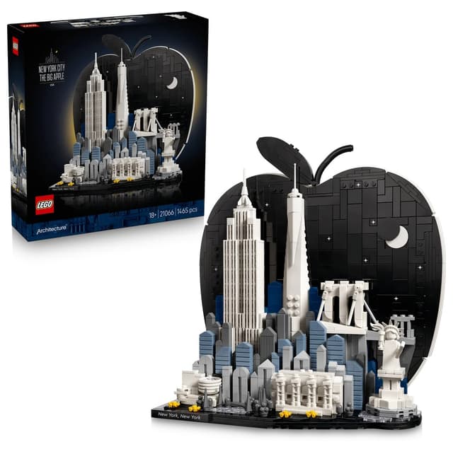 لگو Architecture New York City بزرگسالان 1465 قطعه مدل 21066 لگو Architecture New York City بزرگسالان 1465 قطعه مدل 21066