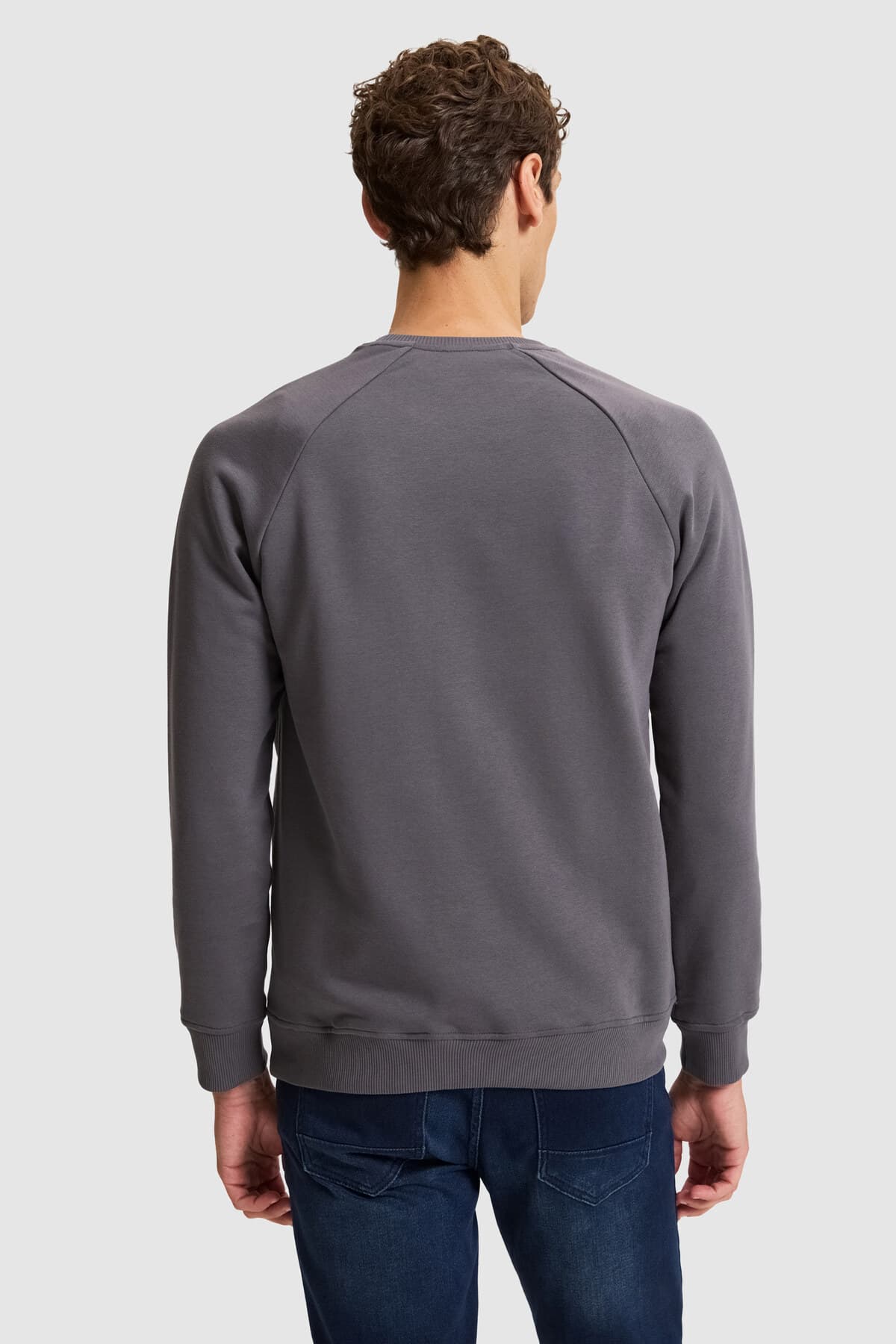 سوئیشرت مردانه U.S. Polo Assn. خاکستری ساده مدل 50329441-VR024 سوئیشرت مردانه U.S. Polo Assn. خاکستری ساده مدل 50329441-VR024