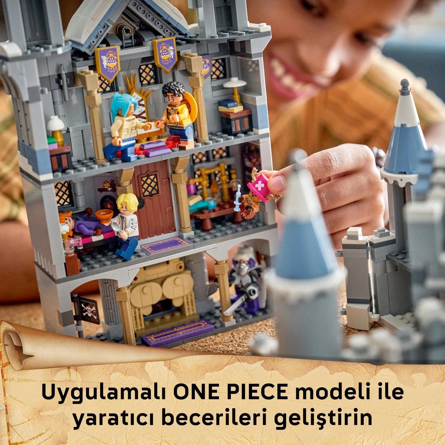لگو One Piece نبرد قلعه درام مدل 75645 لگو One Piece نبرد قلعه درام مدل 75645