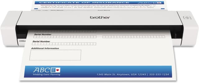 اسکنر قابل حمل Brother با قابلیت Scan-to-USB، A4، 7,5 ppm، مدل DS-620 اسکنر قابل حمل Brother با قابلیت Scan-to-USB، A4، 7,5 ppm، مدل DS-620