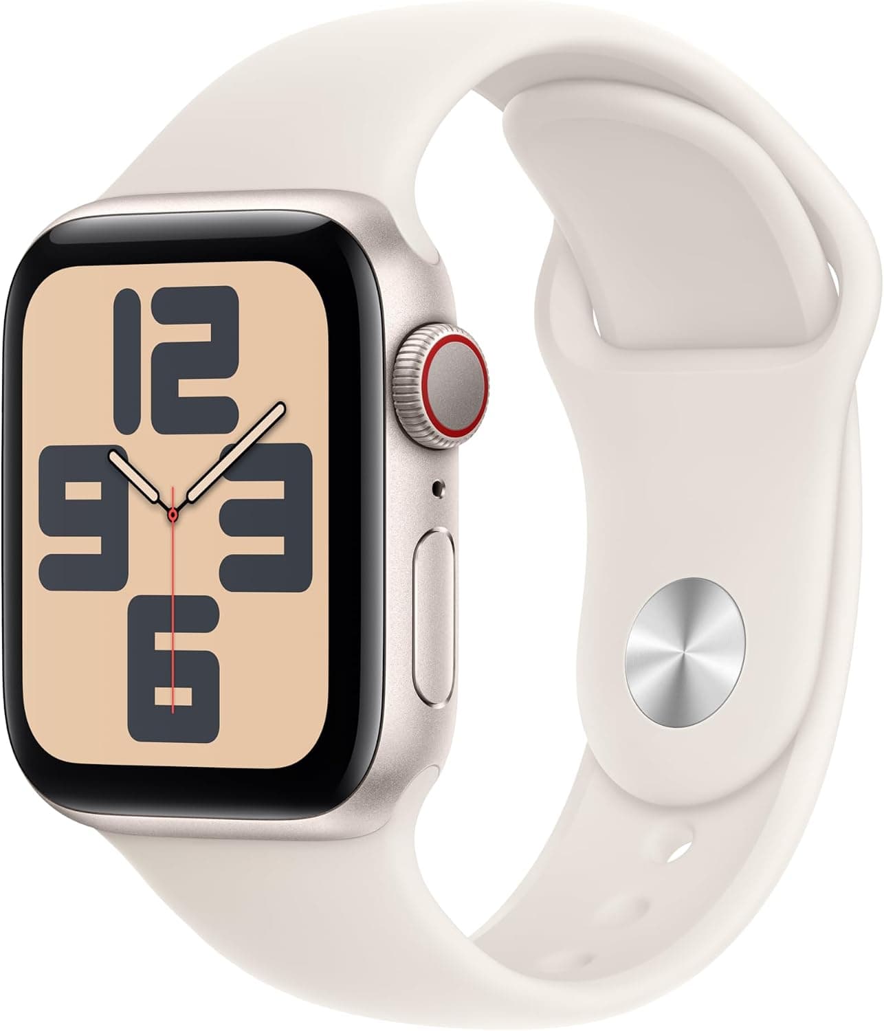 بند ساعت Apple Watch Sport Band 40mm رنگ نور ستارهای سایز S/M بند ساعت Apple Watch Sport Band 40mm رنگ نور ستارهای سایز S/M