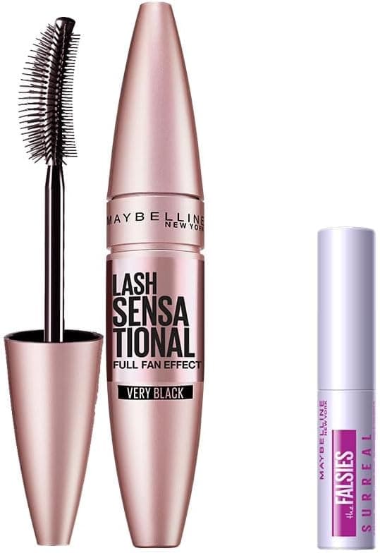 ست ماسکارا Maybelline Lash Sensational مشکی 9.5 ml و Mini Falsies Surreal 4.7 ml ست ماسکارا Maybelline Lash Sensational مشکی 9.5 ml و Mini Falsies Surreal 4.7 ml