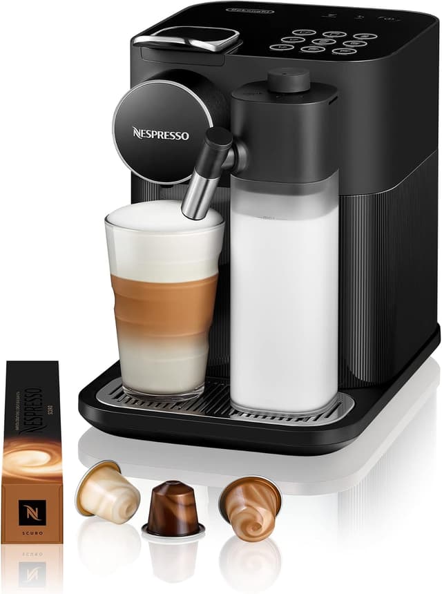 دستگاه اسپرسوساز کپسولی De'Longhi Nespresso Gran Lattissima مشکی مدل EN650.B دستگاه اسپرسوساز کپسولی De'Longhi Nespresso Gran Lattissima مشکی مدل EN650.B