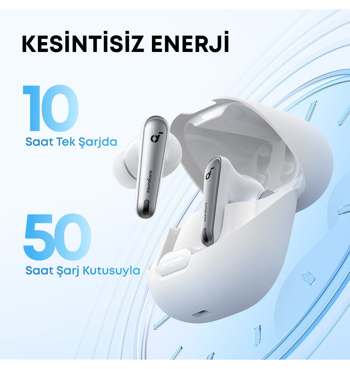 هندزفری بلوتوثی Anker Soundcore Liberty 4 NC ۵۰ ساعت کارکرد سفید مدل A3947 هندزفری بلوتوثی Anker Soundcore Liberty 4 NC ۵۰ ساعت کارکرد سفید مدل A3947