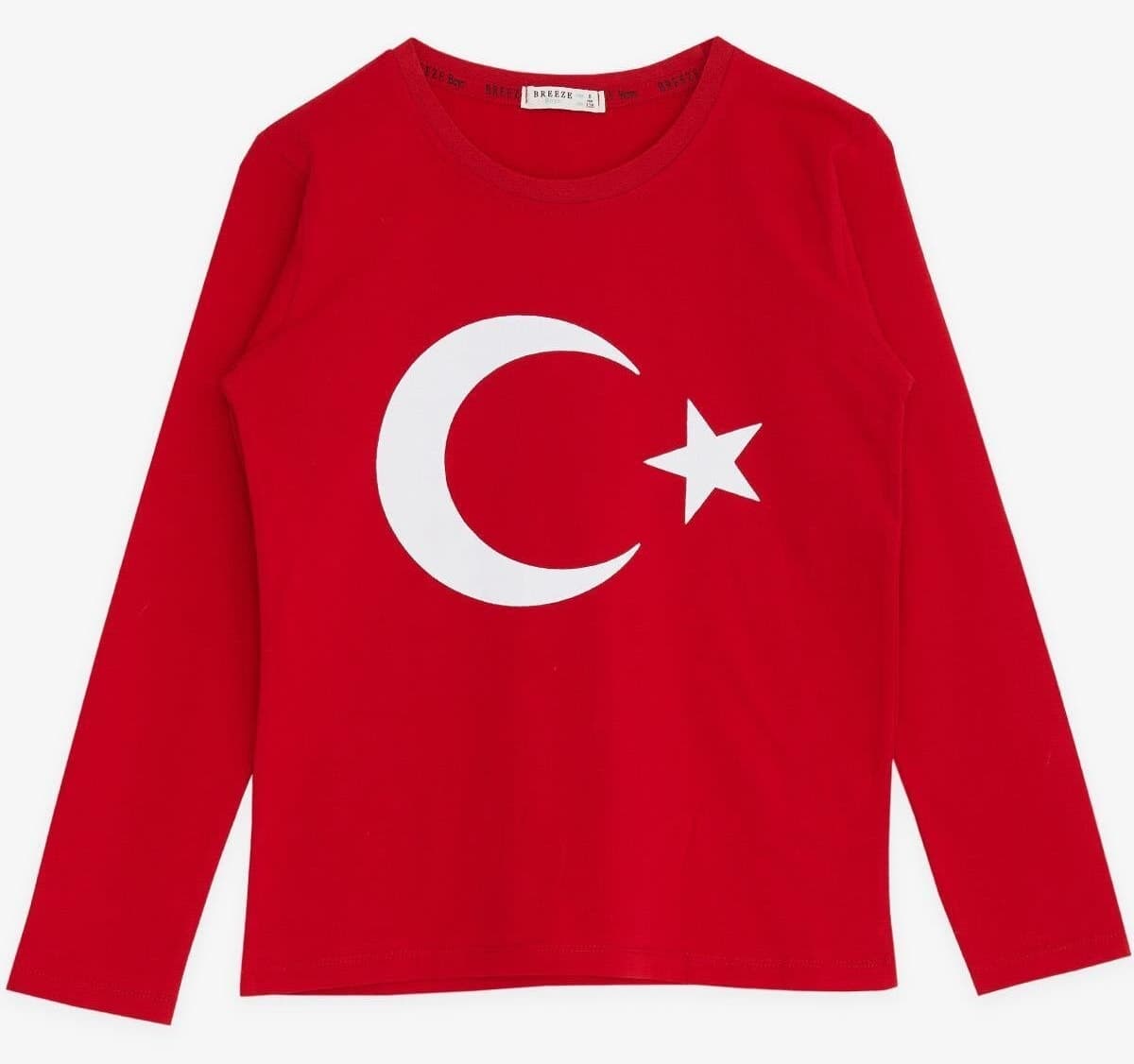 تیشرت یونیسکس EREN STYLE آستینبلند با پرچم ترکیه تیشرت یونیسکس EREN STYLE آستینبلند با پرچم ترکیه