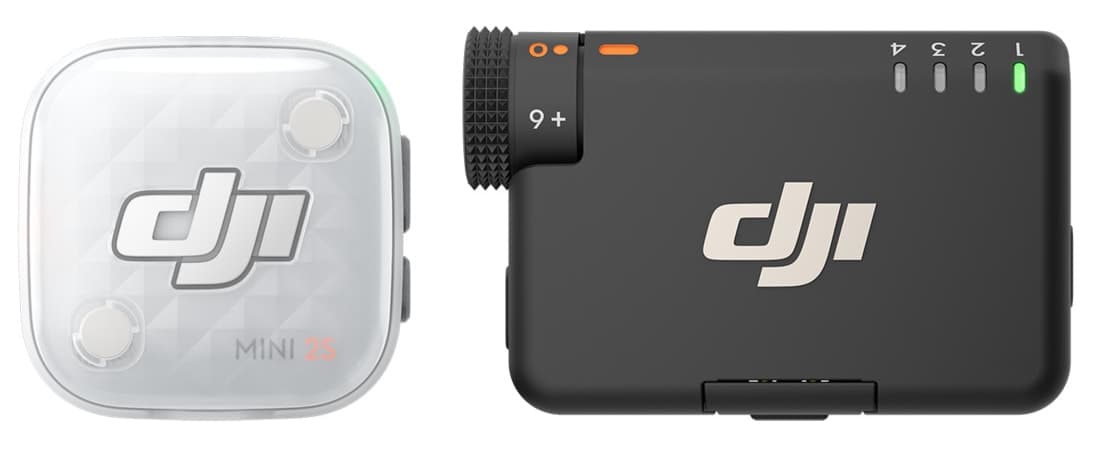 میکروفون بیسیم DJI Mic Mini 2S با 2 فرستنده، 1 گیرنده و کیف شارژ میکروفون بیسیم DJI Mic Mini 2S با 2 فرستنده، 1 گیرنده و کیف شارژ