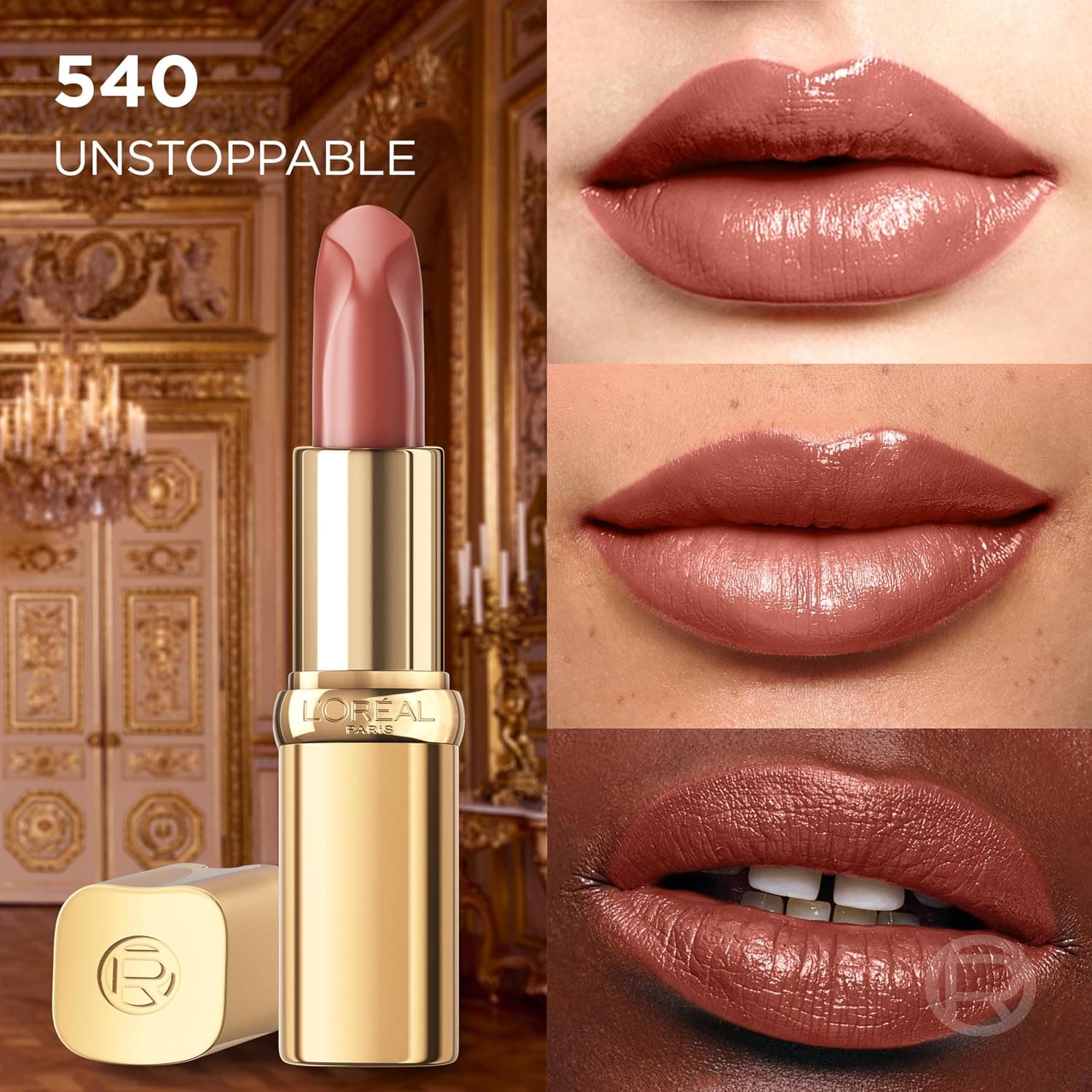 رژ لب L'Oreal Paris با جلوه ساتن مدل 540 Nude Unstoppable رژ لب L'Oreal Paris با جلوه ساتن مدل 540 Nude Unstoppable